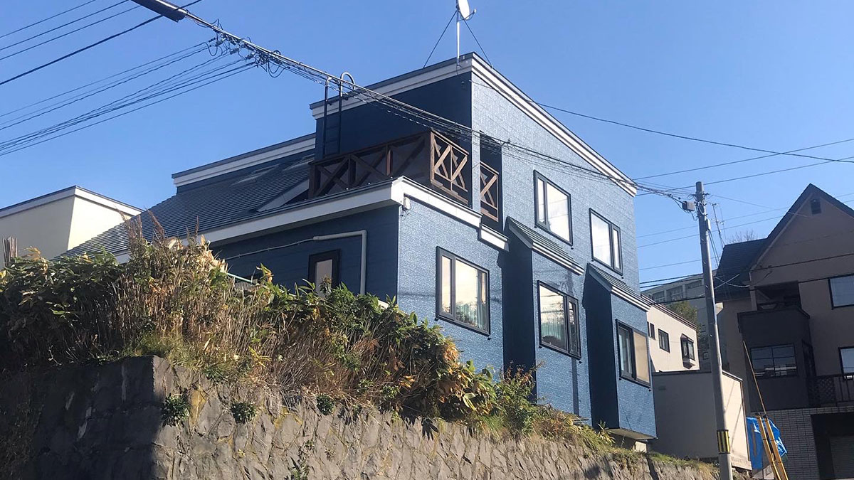 小樽市 S様邸塗装工事 写真01